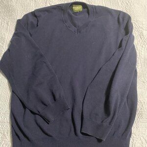 Eddie Bauer Navy Blue Pullover Sweater